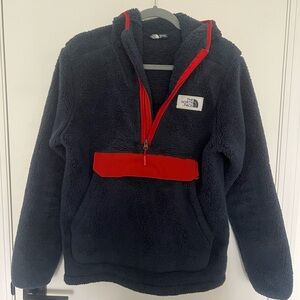 The North Face Mens Fleece Quarter Zip Hoodie